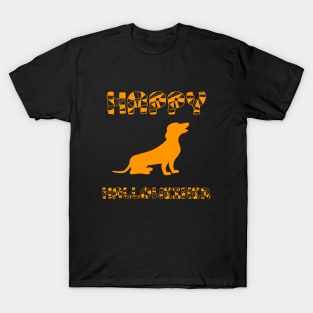 Happy Halloweenie Dachshund T-Shirt